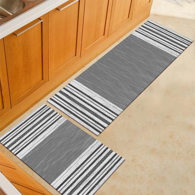 China Stain Resistant Entrance European Bathroom Stairs Style Carpet Kitchen Mat Bay Window Non-Slip Bedside Cover for sale