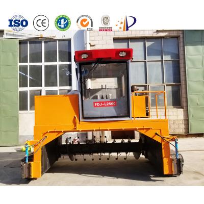 China Adubo Turner Machine Crawler Mounted Compost do cogumelo para a exploração agrícola que faz o adubo à venda