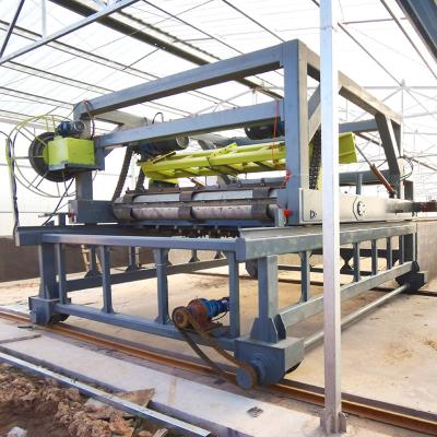 China Estiércol vegetal Turner Machine de la seta del equipo del estiércol vegetal de la fermentación de la placa de cadena en venta