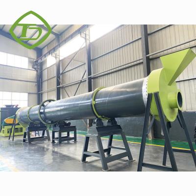 China 6TPH 7TPH Organic Fertilizer Drying Equipment Chicken Manure Dryer for sale