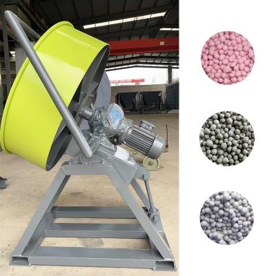 중국 Powder Ball Organic Fertilizer Particle Disc Granulator Machine 7.5 KW 판매용