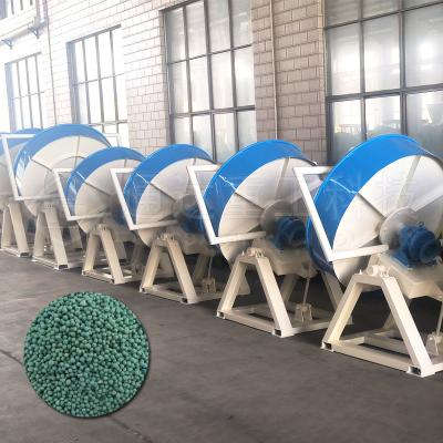 China Compound Organic Fertilizer Disc Granulation Equipment Pan Granulator Machine for sale