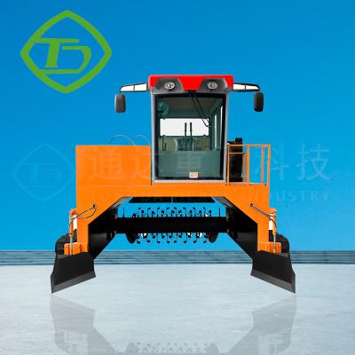 China Crawler Type Compost Making Machine Used In Cow Dung Farm/ Organic Fertilizer Compost Making Machine for sale