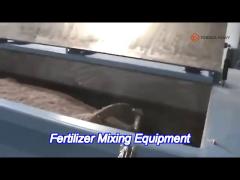 Organic Manure 11Kw Horizontal Feed Mixer Animal Feed Mixing Machine