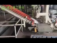 Fertilizer palletizer machine