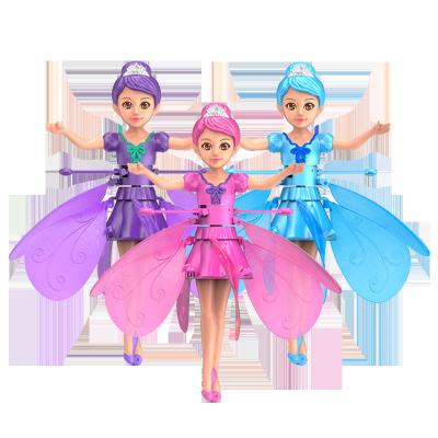 China Flying little fairy induction aircraft Xiaofeixian suspension electric fall-resistant remote control aircraft children's toys for sale