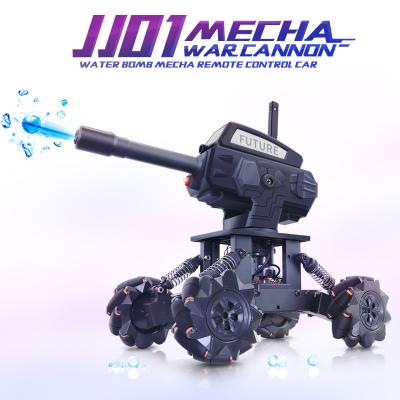 China Water bomb bullet rc tanks 360 degree rotation Mech chariot DIY Assembly stunt car truck tank toy zu verkaufen