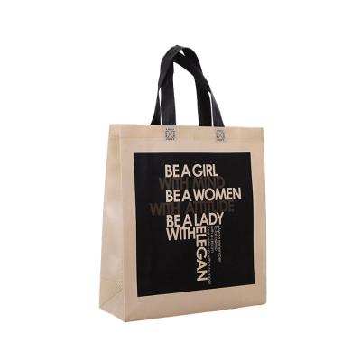 China Wholesale Price Nice Price Shopping Bag Biodegradable Non Woven Supermarket Shopping Bag Custom Logo for sale