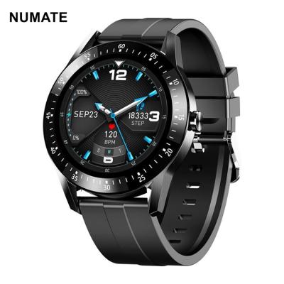 China Auto Focus NUMATE HD 1.28 Inch IPS Reloj Inteligente Business Pulsera Business Pulsera VC31 Health Monitoring Smartwatch for sale