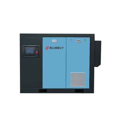 China Lubricated Best Price Oil-injected Rotary Air two-stage compression Primary energy-efficient screw air compressor 22-315 Kw for sale