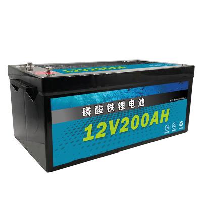 China Toys Riding Reusable High Quality Electric Bicycle 12V 200AH Lithium Iron Phosphate Battery for sale