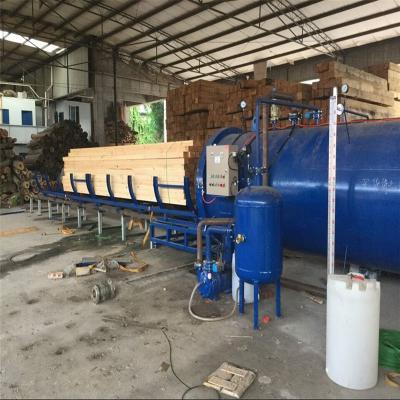 China Building material stores vacuum pressure wood impregnation machine tank preservative machine/wood fireproof impregnation for sale