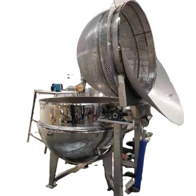 China Vegetable Processing Plant High Productivity Popcorn Machine Popcorn Food Processing Machine With Mixer Low Price Popcorn Making Machine for sale