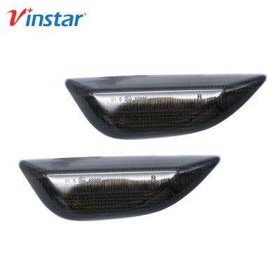 China PC+ABS+LED Left Right Smoked Amber Sequential Turn Signal Indicator Dynamic LED Lights For Opel Mokka X 2016-2019 Mokka 2013-2016 for sale