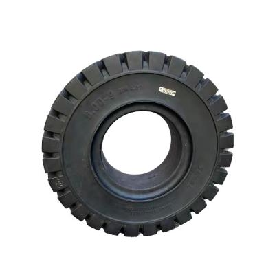 China High Quality Natural Rubber Black Truck Industry 600-9 Solid Tire Forklift Tire for sale