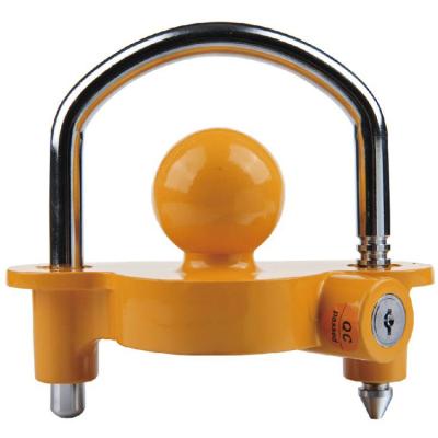 China Trailer Parts Heavy Duty Adjustable Coupler Lock Hitch Trailer Lock For Sale for sale