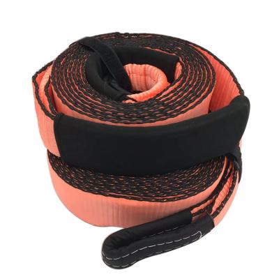 China Polyester Heavy Duty 4WD Rescue Recovery Rope Car Towing Strap 3