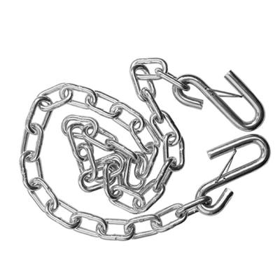 China US standard galvanized carbon steel chain with S hooks on both ends for sale