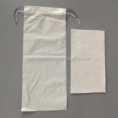 China Disposable Vomit Bag With Super Absorbent Pad for sale