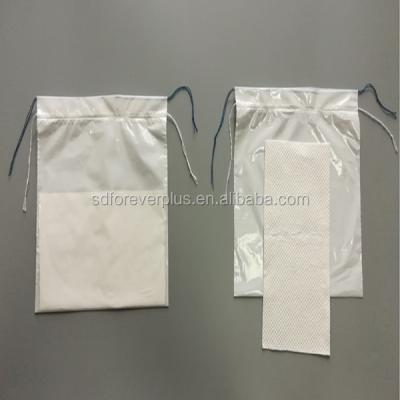 China Medical Grade Disposable Male Urinal Bag With Super Absorbent Pad 20 Count for sale