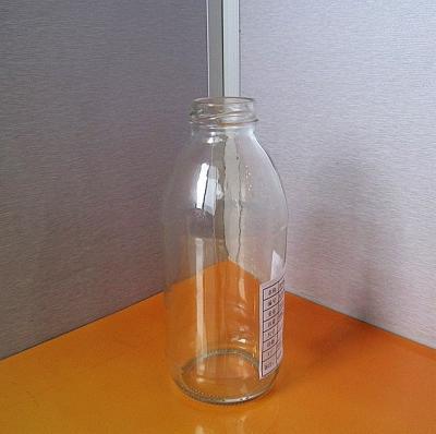 China 100% 16oz 500ml Beverage Juice Glass Recyclable Bottle for sale