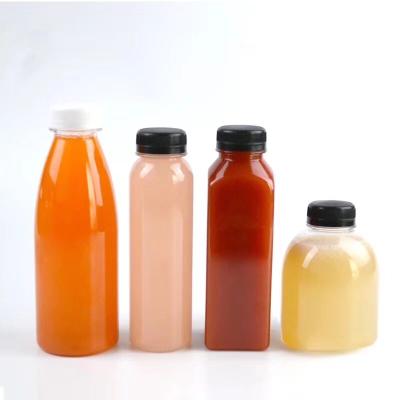 China Bottom Cheapest PET Plastic Bottle For Juice And Iced Tea Drink Pack Bottle 250,350,500ml for sale