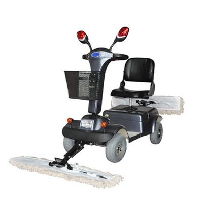 China CT4900 Commercial Electric Dust Mop Dry Mopping Dust Cart for sale