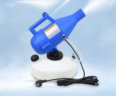 China Hotel DS-5 4.5L 1200W Mini Fog Machine ULV Cold Fogger Portable Electric Hospital Disinfection Sprayer for sale