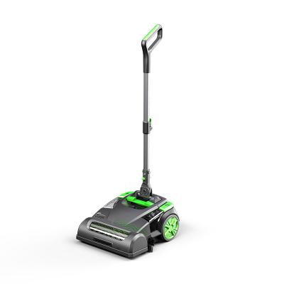 China C209 Intelligent Upright Floor Scrubber Lithium Battery Hotels Cleaning Machine, Floor Washing Scrubber for sale