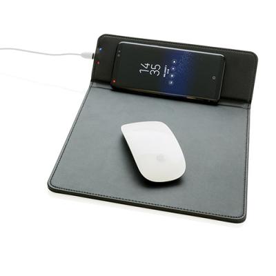 China 2020 Best Cell Phone Style Mouse Pad With Wireless Charger And High Quality Wireless Phone Holder Charger Mouse Pad for sale