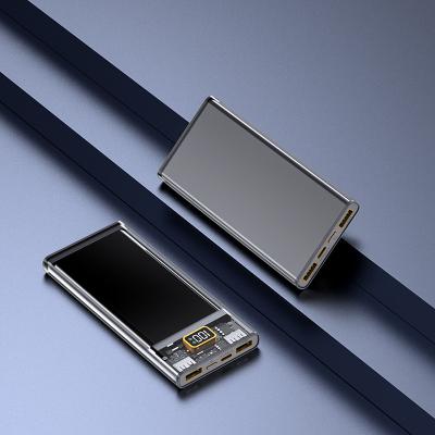 China 2022 Transparent Portable PD 22.5W Fast Charger Power bank Y161 for sale