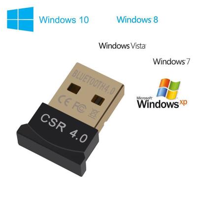 China CSR4.0 BT CSR4.0 Universal BT Dongle Driver BT Adapter USB 2.0 Radio Converter CSR4.0 USB-06 for sale