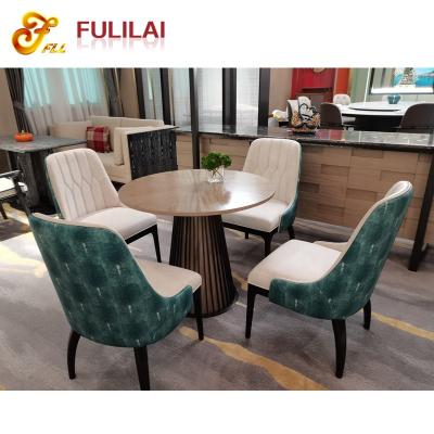 China Modern Design Hotel Restaurant Furniture Modern Tables And Chairs For Restaurant for sale