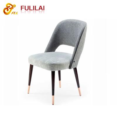 China Modern Wood Furniture Dining Table And Chairs Modern Italian Hotel Dining French Solid Wood Dining Chairs Chair for sale