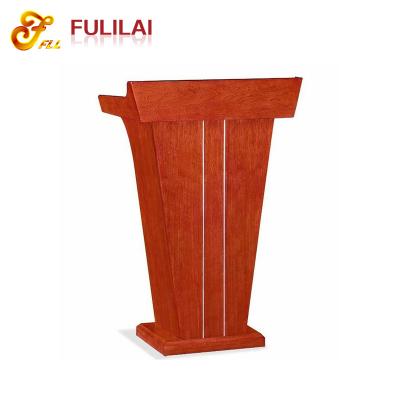 China Modern Wooden Counter Front Desk Office Reception Hotel Modern Design Restaurant Table for sale