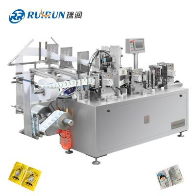 China Full Automatic Wet Wipes Machine Alcohol Pad Packing Machine Alcohol Swab Machine Wet Wipes Industry for sale