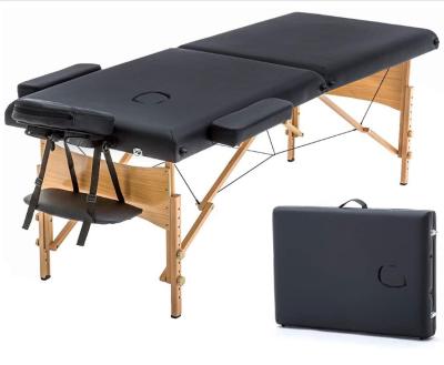 China Spa bed massage table beauty folding massage spa traditional folding tables for massager for sale