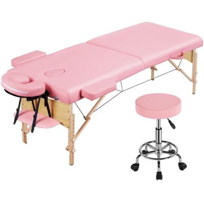 China 2022 Modern New Design Sukar 10 Camillas Masajes 10 Extra Wide 30 Pink Portable Massage Tables For Sale for sale