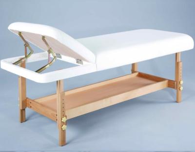 China Modern Salon Equipment Spa Beauty Bed , Stationary Massage Table for sale