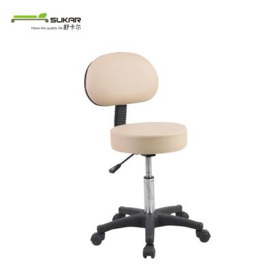 China Wholesale Massage Table Office Chairs With Wheels / Plastic Massage Stools for sale