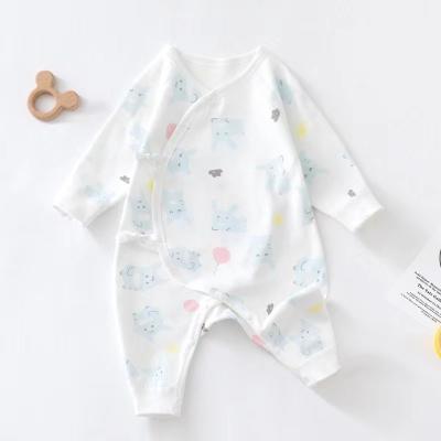 China 100% Cotton Hot styles summer cotton linen baby bubble suspender romper onesie baby boy girl toddlers infants clothes rompers newborn for sale