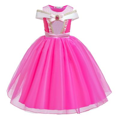 China Spandex Girls Dress Princess Girl Cosplay Costume Christmas Dresses for Halloween Party for sale