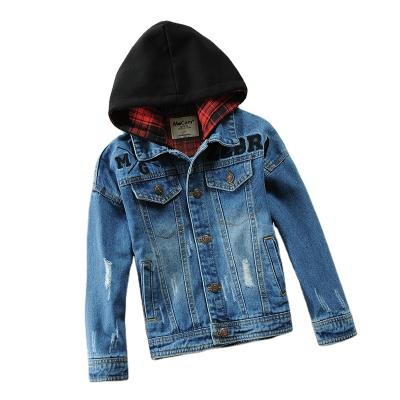 China Wholesale High Quality Custom Kids Clothing Modern Stylish Children's Black Hat Cowboy Breathable Coat for sale