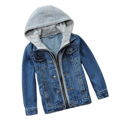 China Wholesale Custom High Quality Modern Stylish Kids Clothing Spring Modern Stylish Children's Denim Breathable Jacket for sale