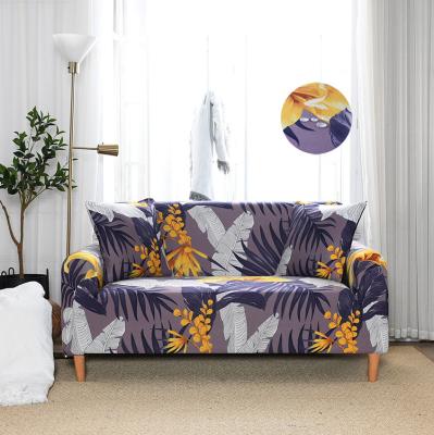 China Modern CHEAP Modern Printed 3 Seater High Elastic Stretch Waterproof Sofa Cover for sale