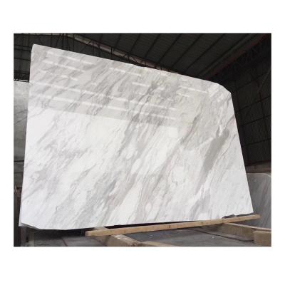 China Greece Volakas Modern White Marble Stone Slabs and Tiles for sale