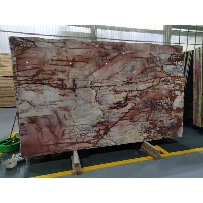 China Hot Sale Modern Juliet Crystal Quartzite Red-Pink for sale