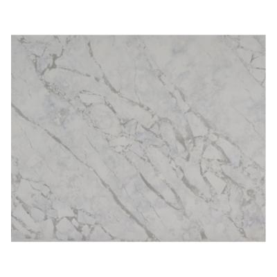 China Hot Sale Modern White Calacatta Veins Quartz Slab Gray Quartz Countertops for sale