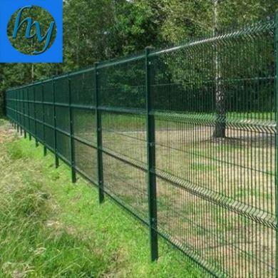 China Easily Assembled V Mesh Fence Garden Fencing Ireland Backyard Metal Barrier for sale