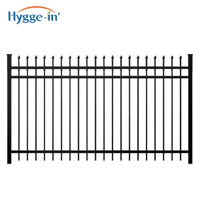 China Easily Assembled Cheap Fence Wrought Iron Panels For Sale/Galvanized Steel Fence/Ornamental Fence for sale